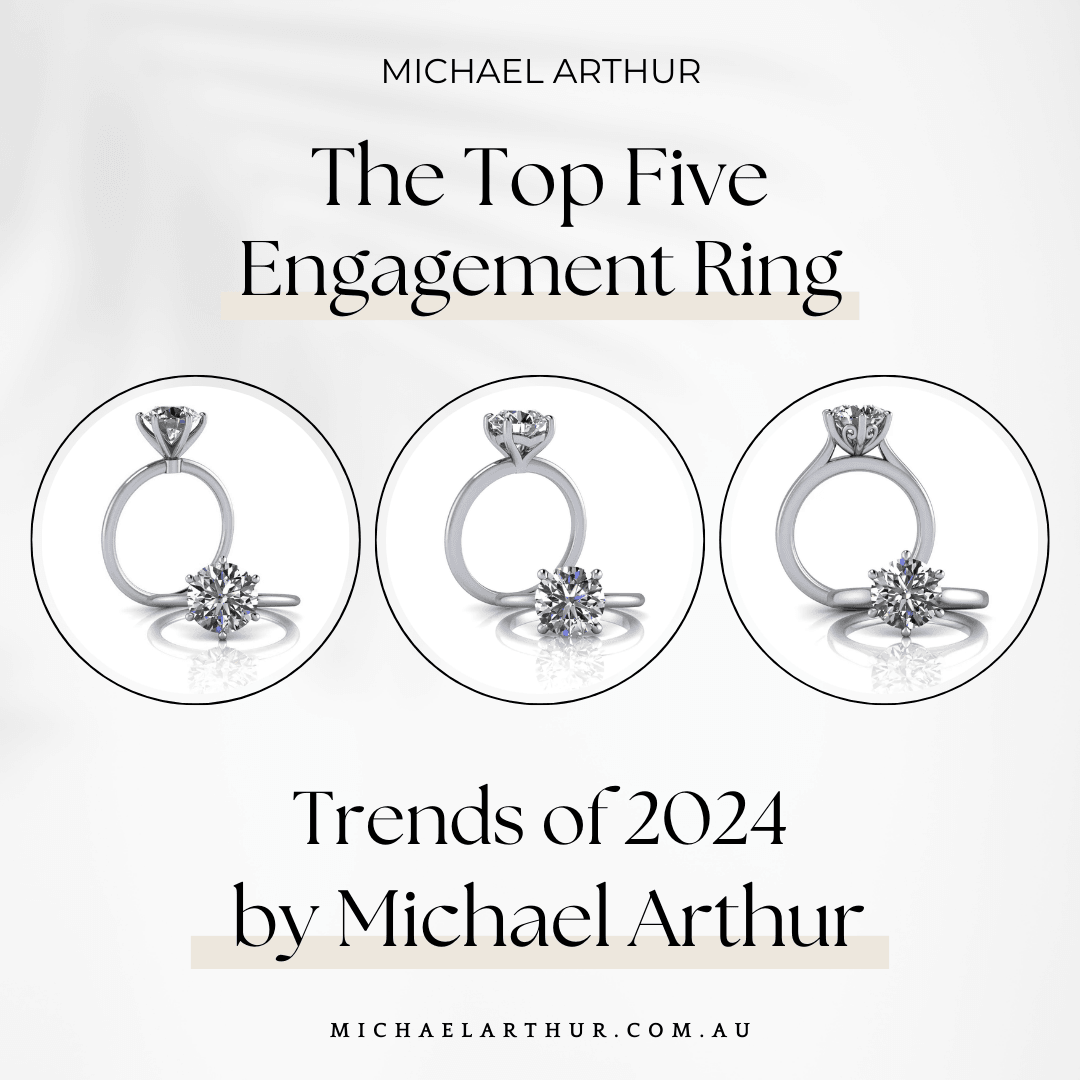 The Top 5 Engagement Ring Trends of 2024 by Michael Arthur