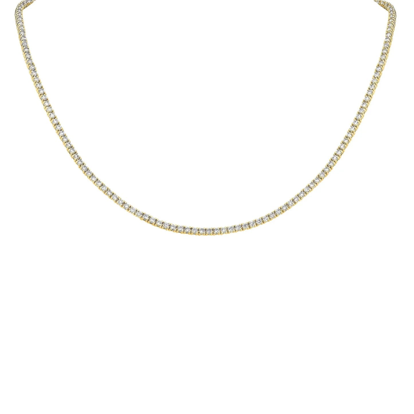 7.00ct Lab Grown Diamond Tennis Necklace