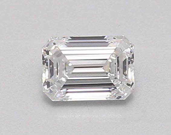 0.66ct D VVS2 Emerald Lab Grown Diamond