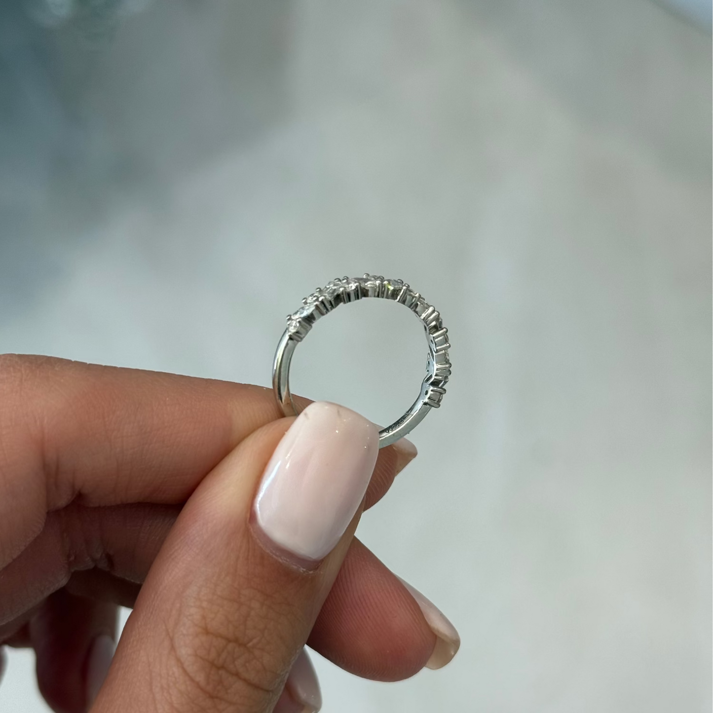 Cynthia Design Natural Diamond Wedding Band