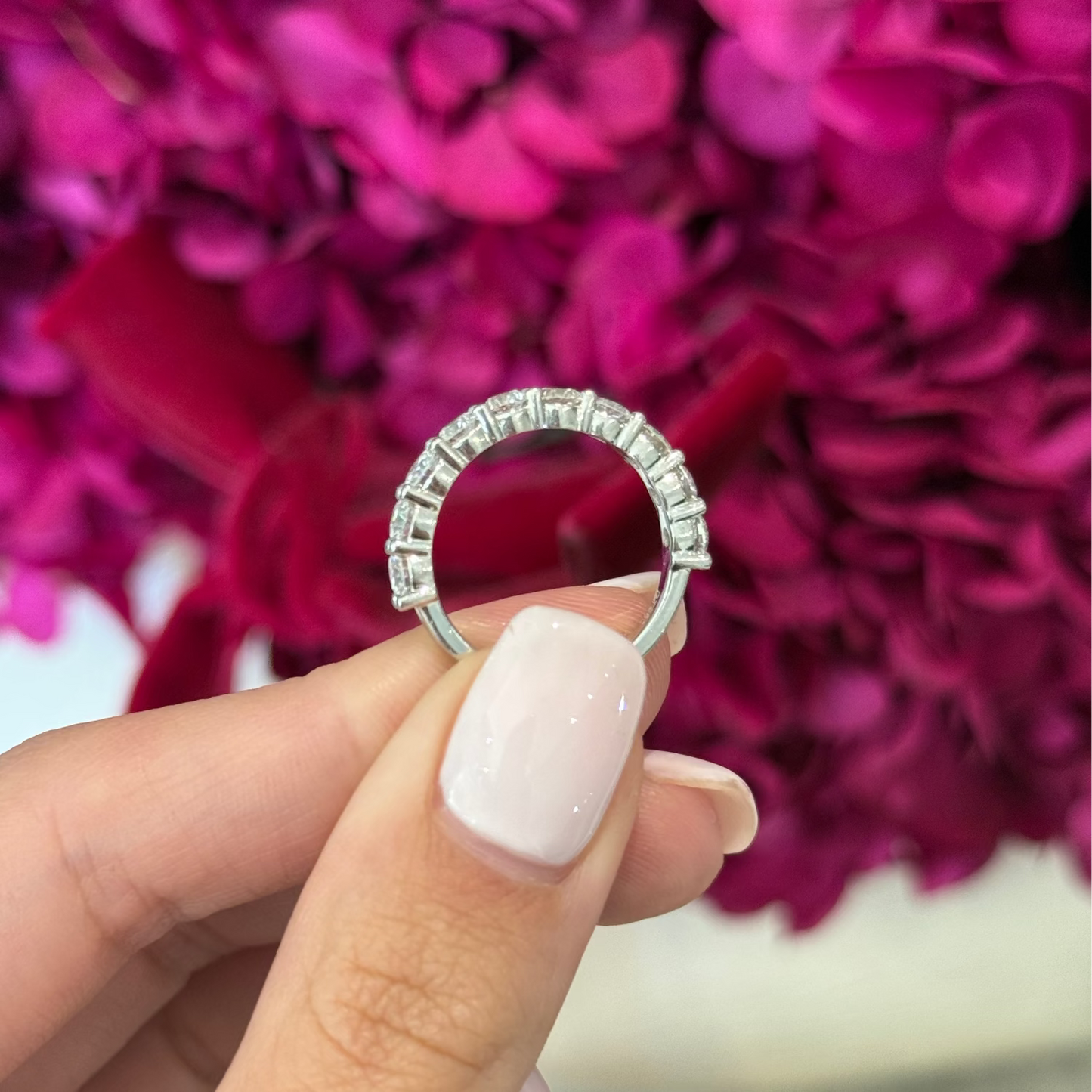 Agostino Design Natural Diamond Wedding Band