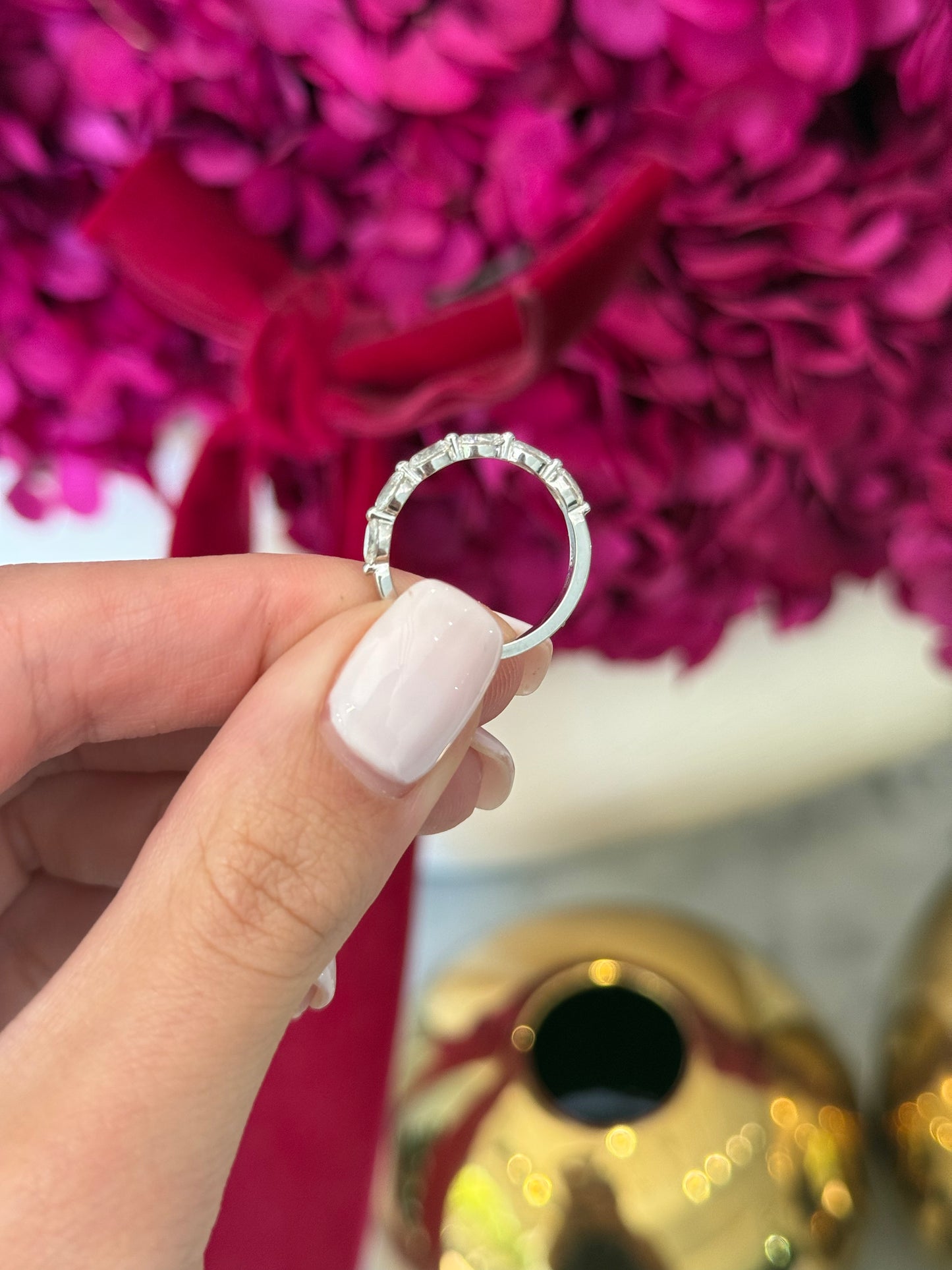 Bianca Design Natural Diamond Wedding Band