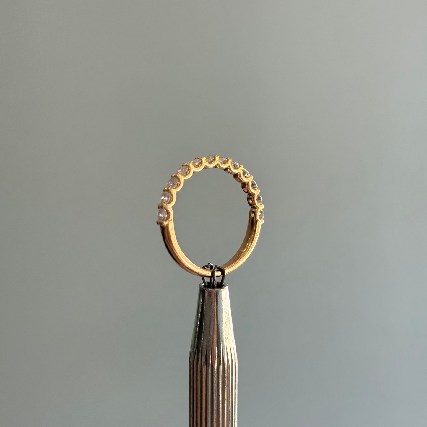 Natalie Design 7pt Natural Diamond Wedding Band