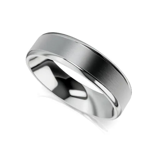 Vincent Wedding Ring silver _