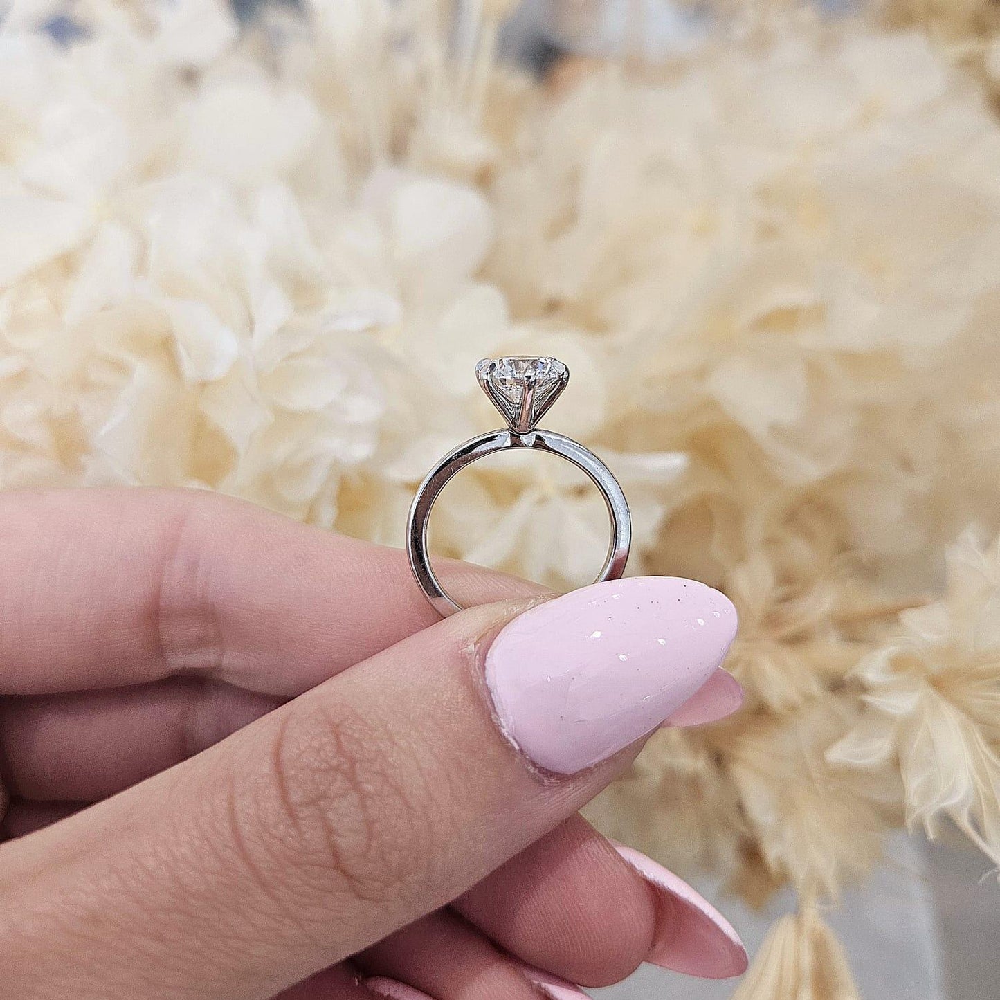 1.50ct Round Cut Lab Grown Henri Design Platinum - Michael Arthur Diamonds