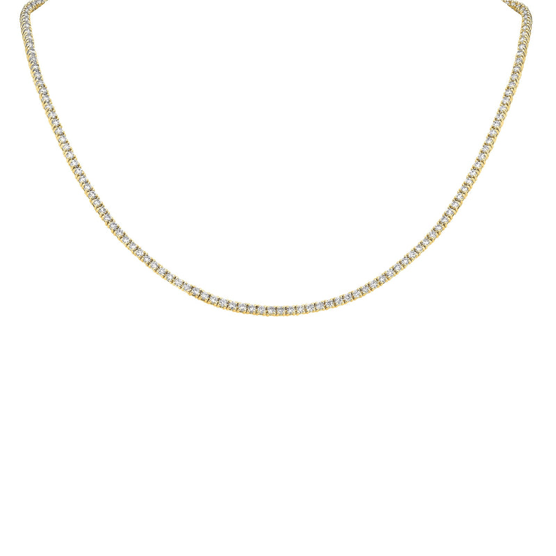 17.00ct Diamond Tennis Necklace