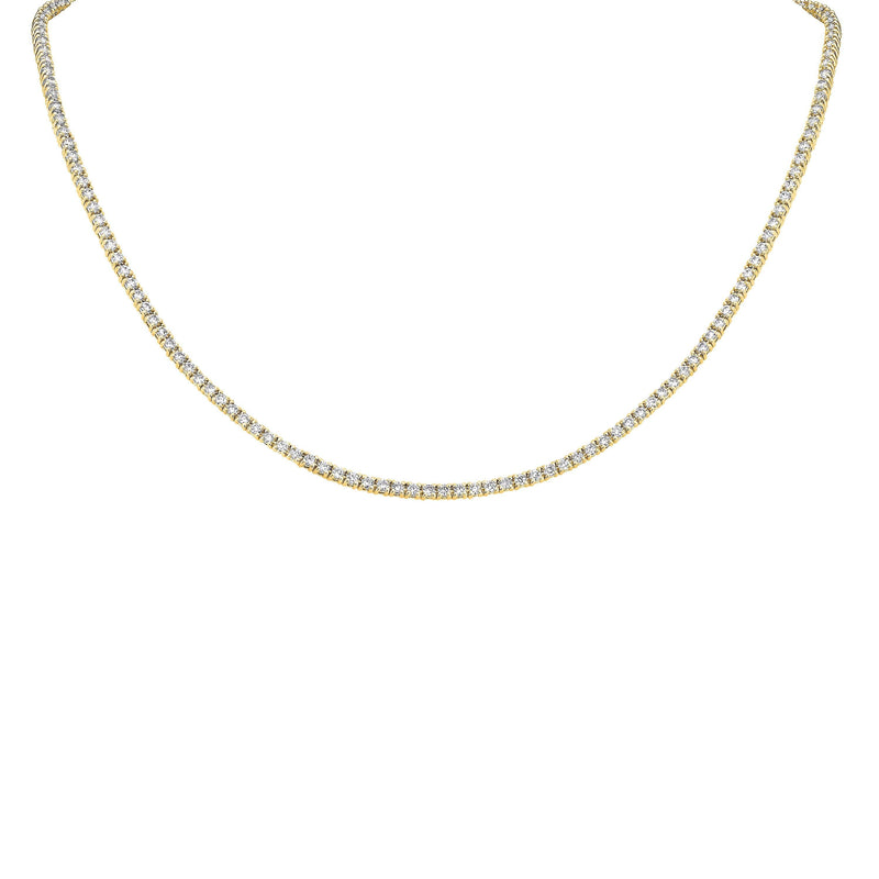 8.70ct Lab Grown Diamond Tennis Necklace