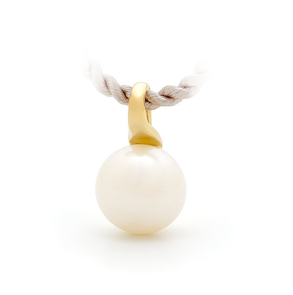 Freshwater Pearl Button Drop Pearl Pendant