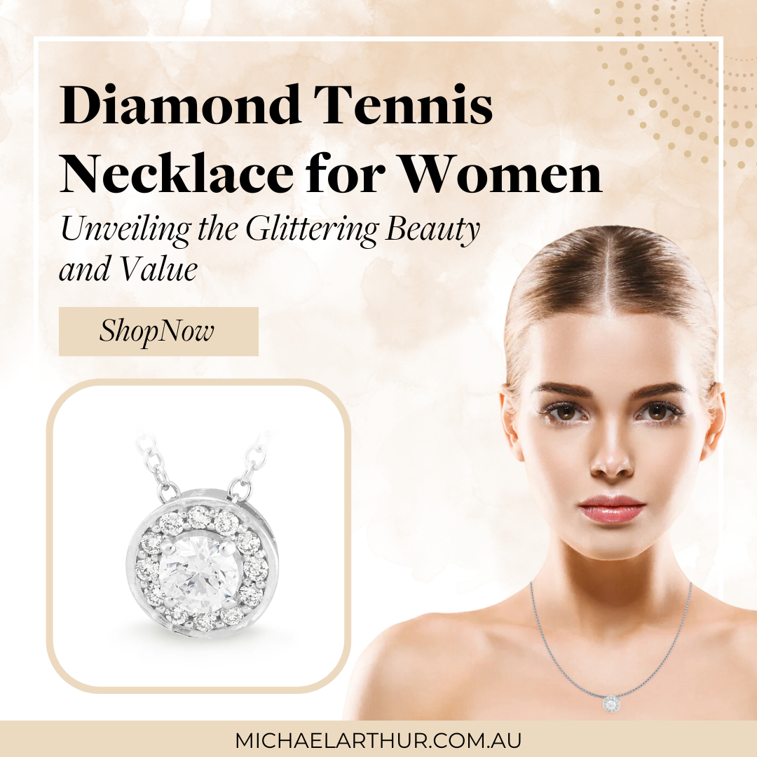 Diamond Tennis Necklace for Women Unveiling the Glittering Beauty and Value by Michael Arthur Diamonds