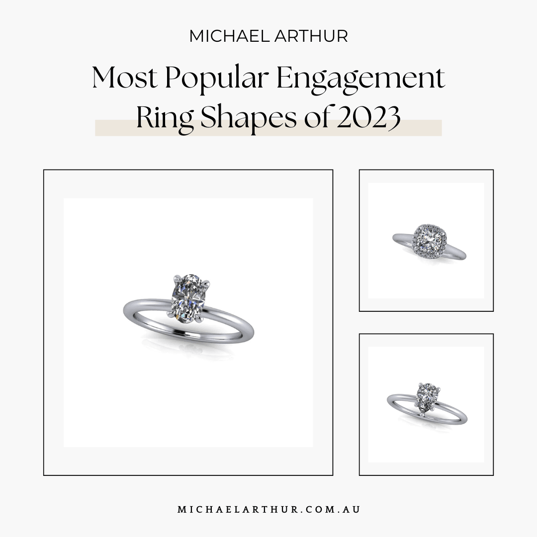 Most Popular Engagement Ring Shapes of 2023