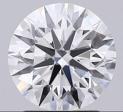 F colour VS1 clarity 1.88ct Round Brilliant Cut Lab Grown Diamond