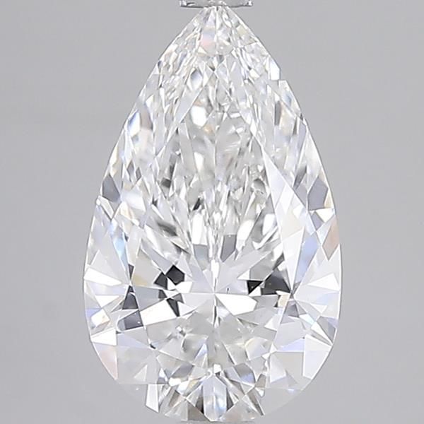 E colour VS1 clarity 2.54ct Pear cut Lab Grown Diamond GIA