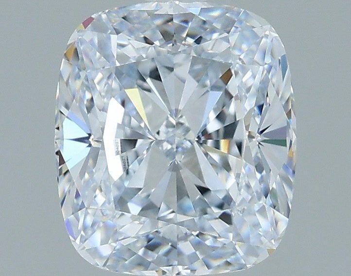 H colour VVS2 clarity 1.51ct Natural Cushion cut Diamond