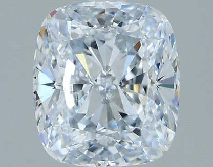 H colour VVS2 clarity 1.51ct Natural Cushion cut Diamond