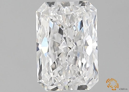 E colour VS1 clarity 1.22ct Lab Grown Radiant cut Diamond
