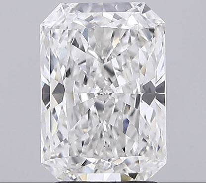 E colour VS1 clarity 2.20ct Lab Grown Radiant cut Diamond