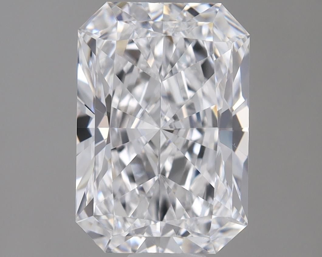 D colour VVS1 clarity 1.73ct Lab Grown Radiant cut Diamond
