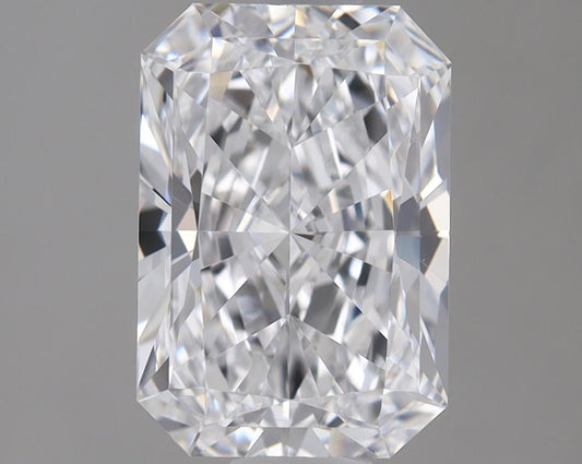 D colour VVS1 clarity 1.73ct Lab Grown Radiant cut Diamond