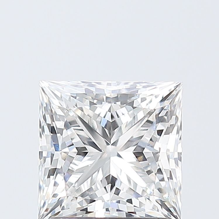 F Colour VS1 clarity 1.57ct Lab Grown Princess cut Diamond