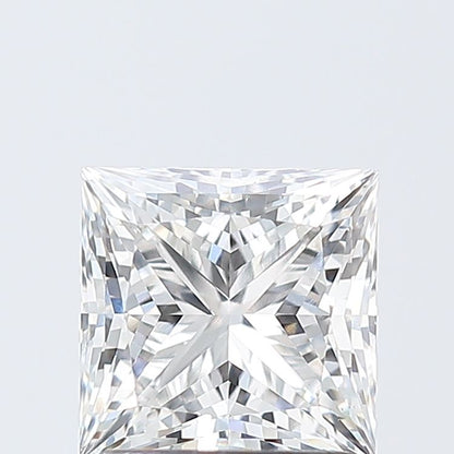 F Colour VS1 clarity 1.57ct Lab Grown Princess cut Diamond