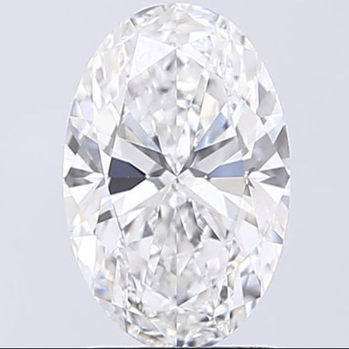 D Colour VVS2 Clarity 1.71ct Lab Grown Oval cut Diamond