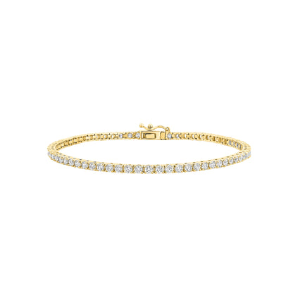 2.50ct Natural Diamond Tennis Bracelet - Michael Arthur Diamonds