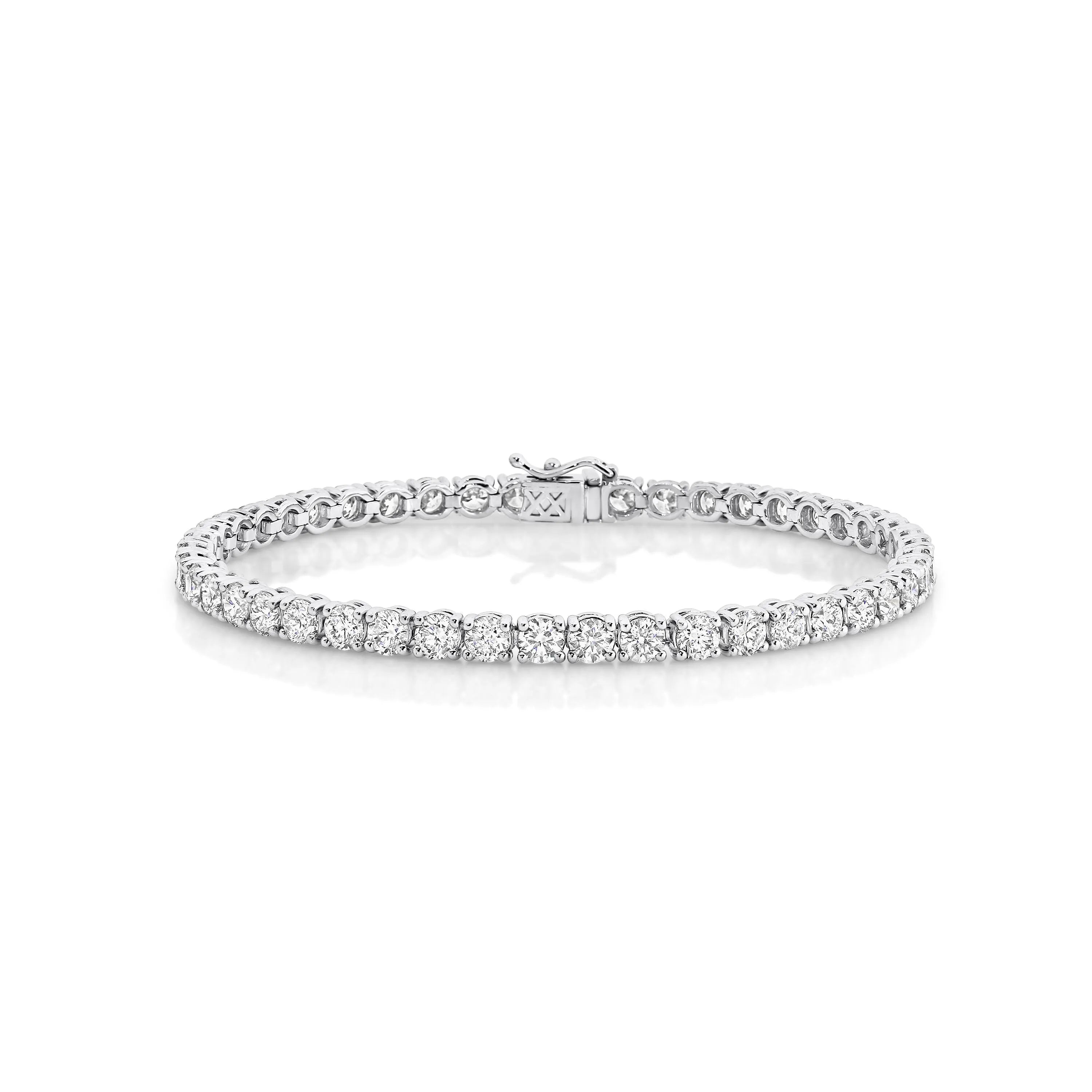 12.00ct Lab Grown Diamond Tennis Bracelet by Michael Arthur - Michael ...