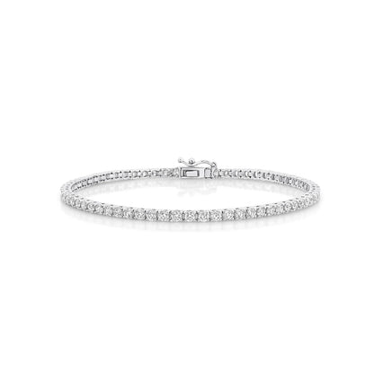 6.00ct Tennis Bracelet Lab Diamonds White Gold
