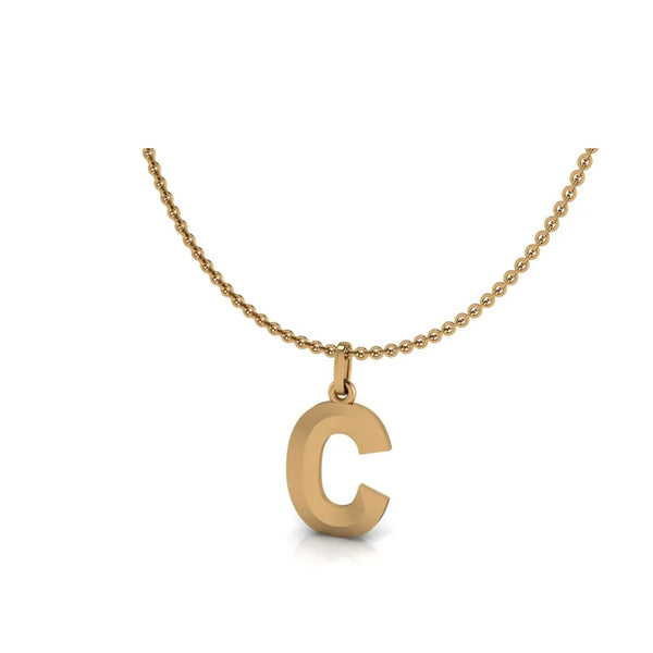 C-Initial-Pendant-Yellow