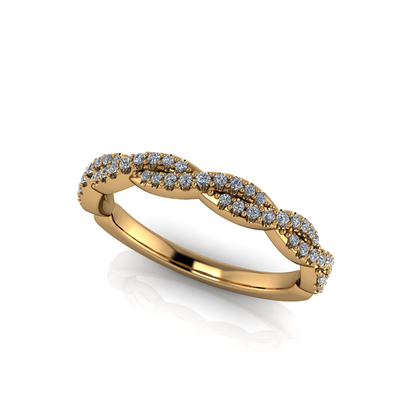 Campana Natural Wedding Ring