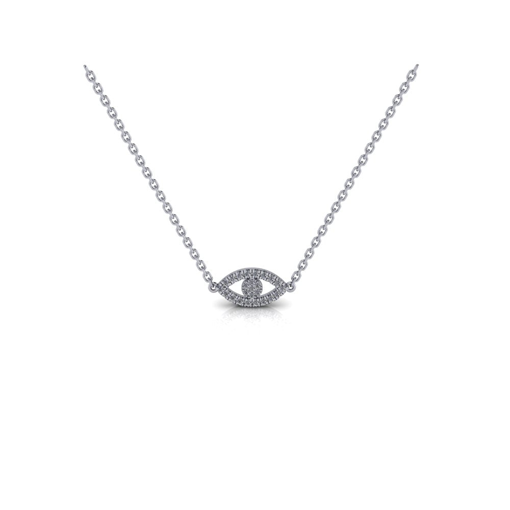 DiamondEyePendant-white| Michael Arthur Diamonds