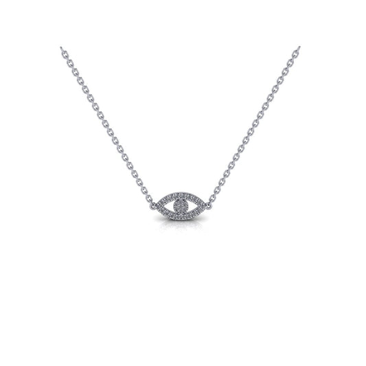 DiamondEyePendant-white| Michael Arthur Diamonds