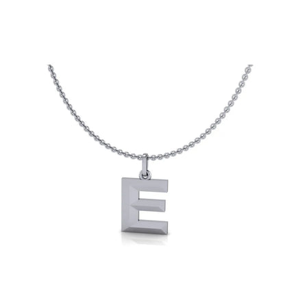 E-Initial-Pendant-White