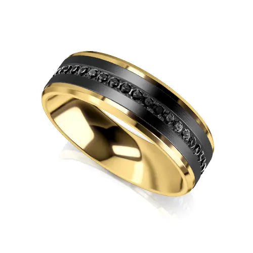 Emilio Wedding Ring gold silver