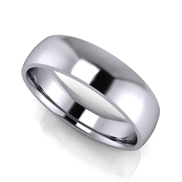 Fransisco Wedding Ring  18ct white gold