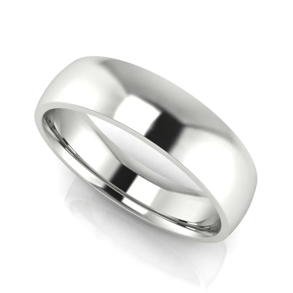 Fransisco Wedding Ring 9ct white gold