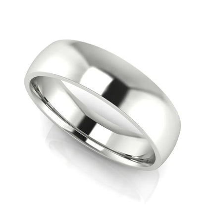 Fransisco Wedding Ring 9ct white gold