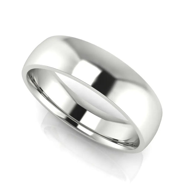 Fransisco Wedding Ring 9ct white gold