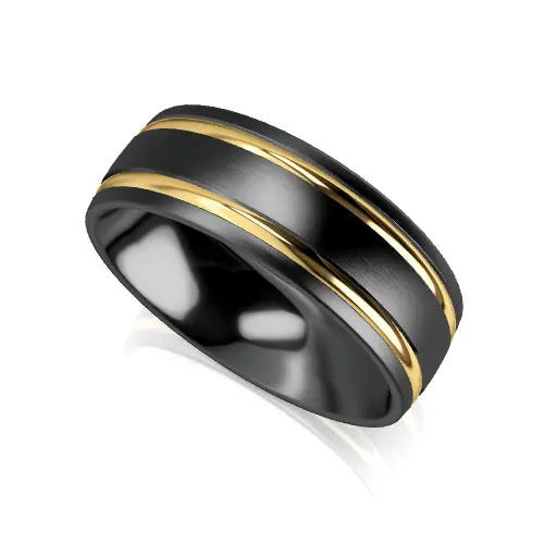 George Wedding Ring zinc yellow