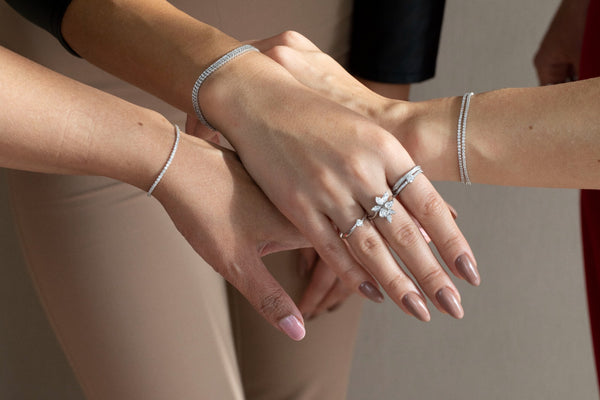 Natural 1.50ct Diamond Tennis Bracelet