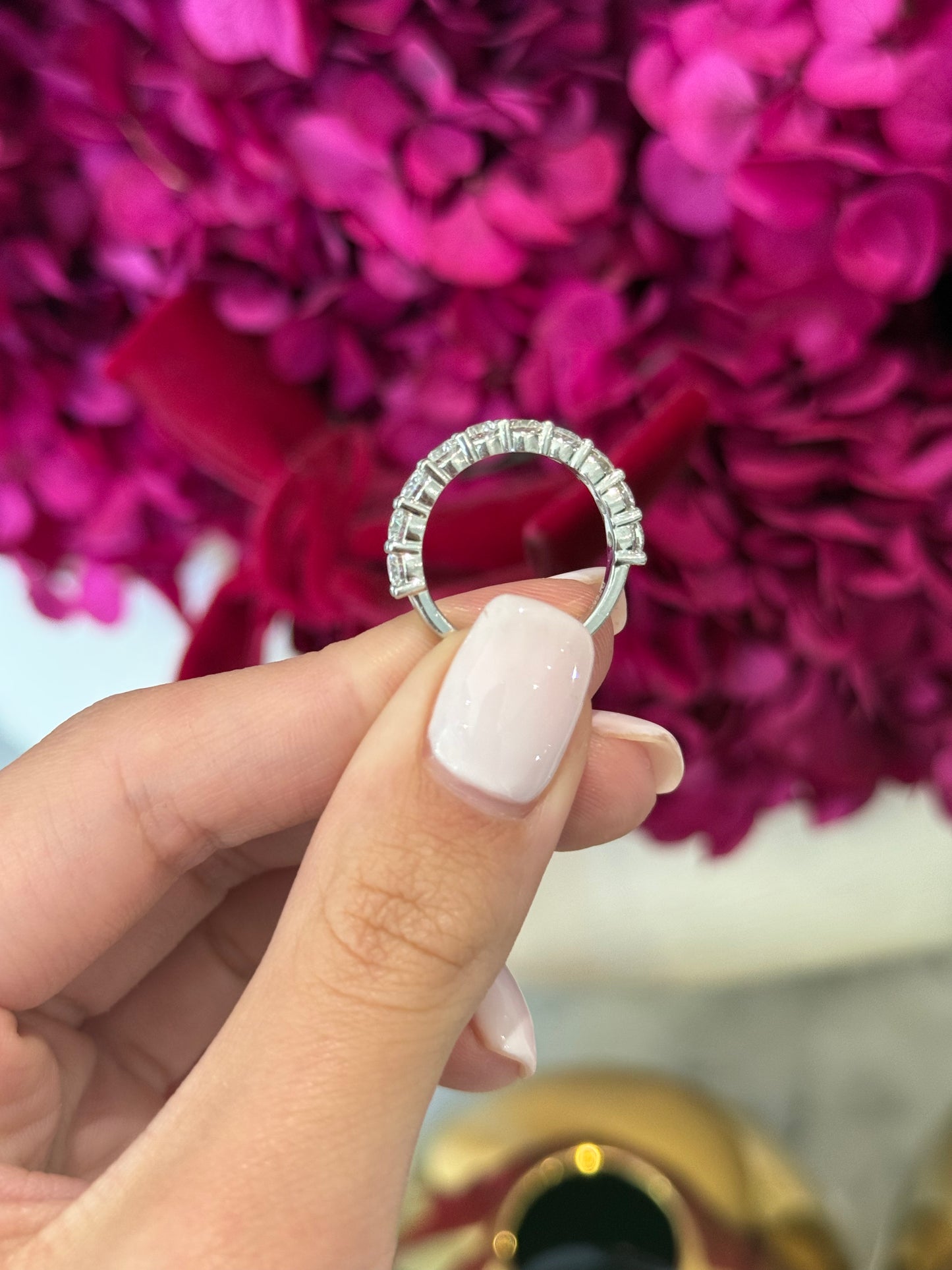 Agostino Design Natural Diamond Wedding Band