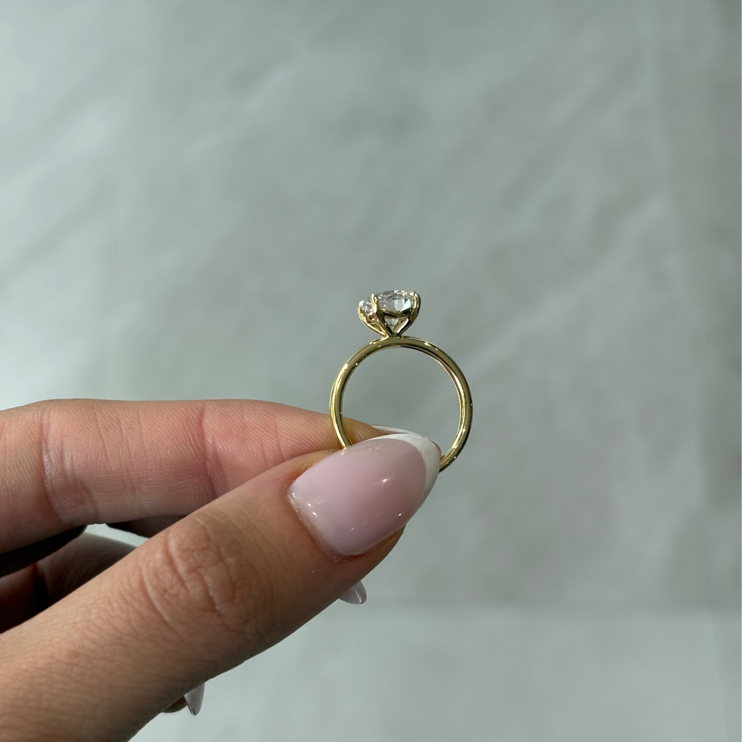 2.00ct Round Cut Lab Grown Olivia Design Yellow Gold