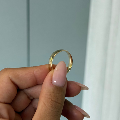14ct Yellow Gold Mens Wedding Band