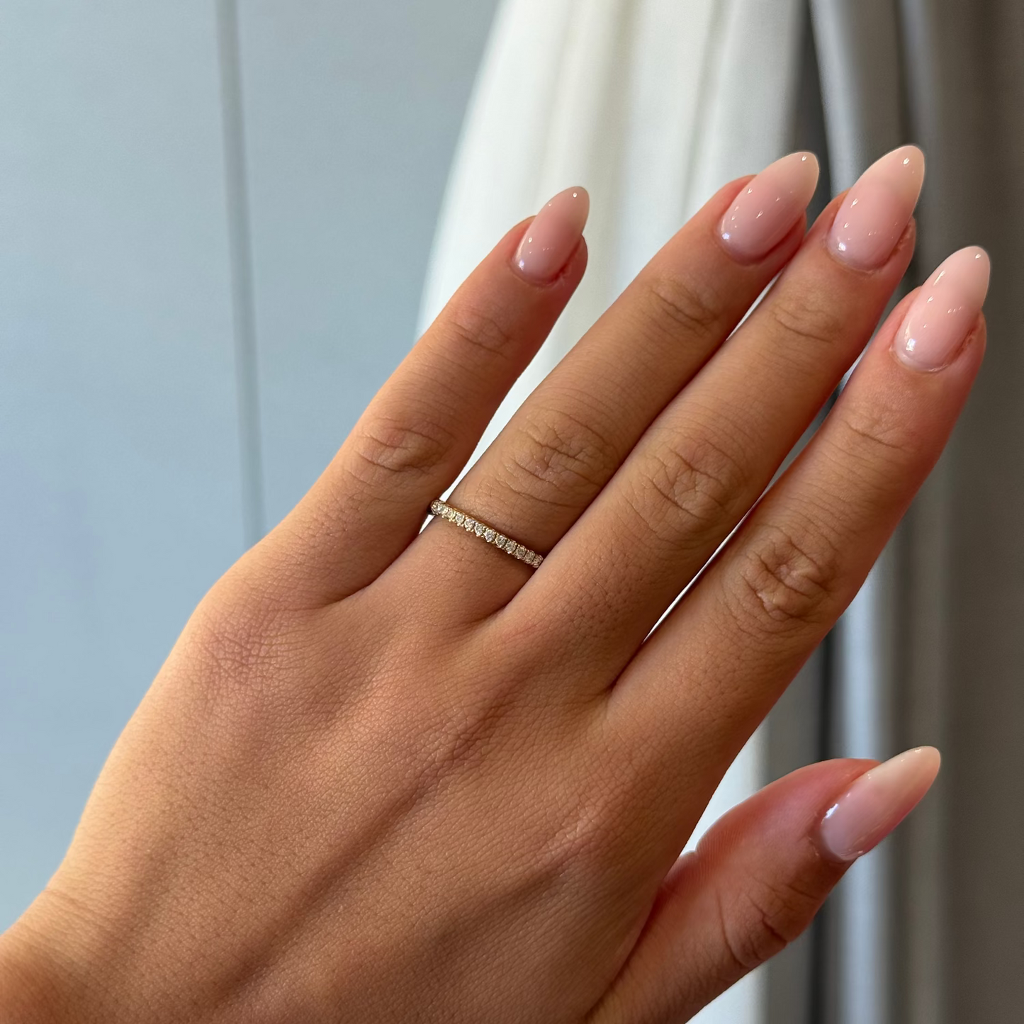 Bagnoli Design 1.50mm Natural Diamond Wedding Band