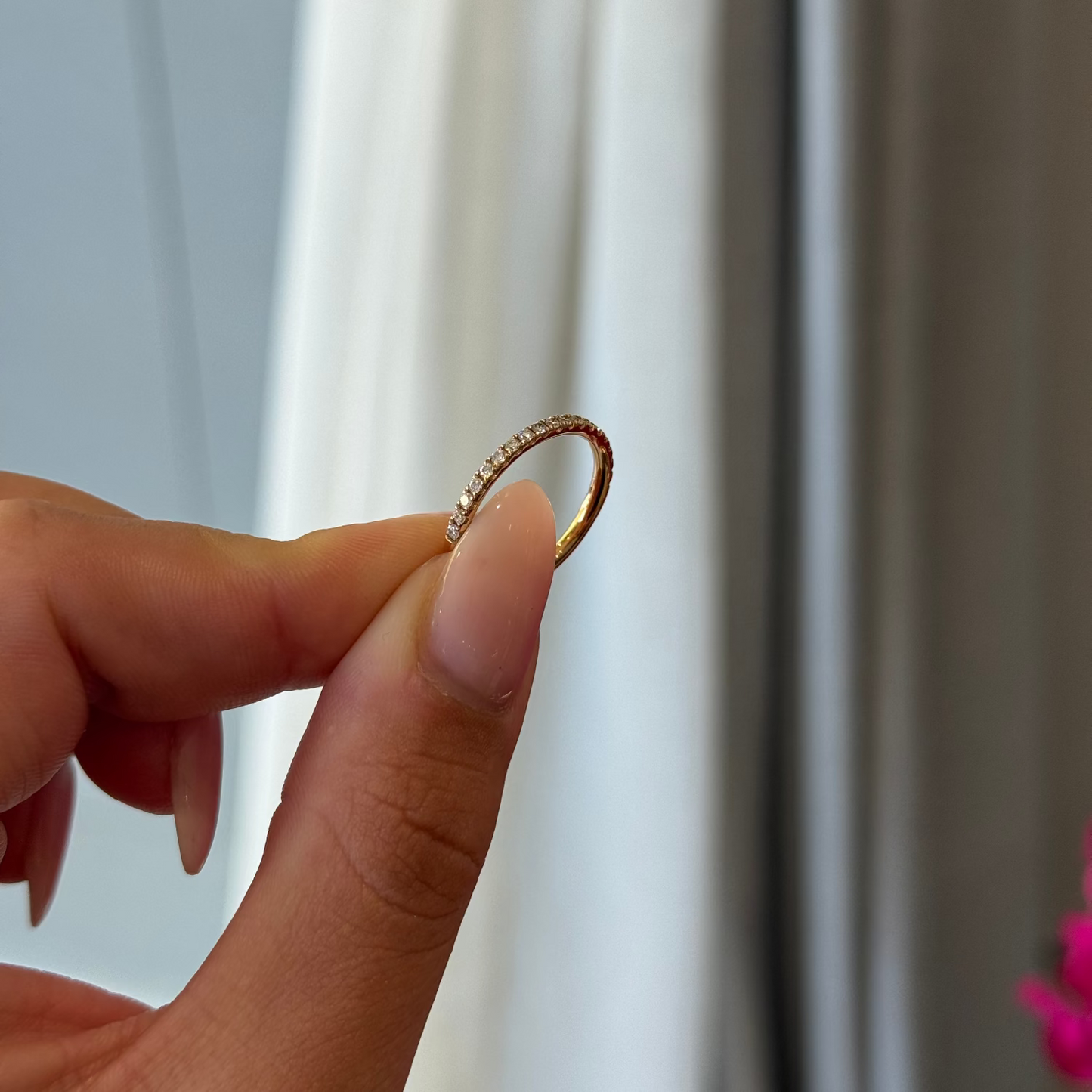 Bagnoli Design 1.50mm Natural Diamond Wedding Band