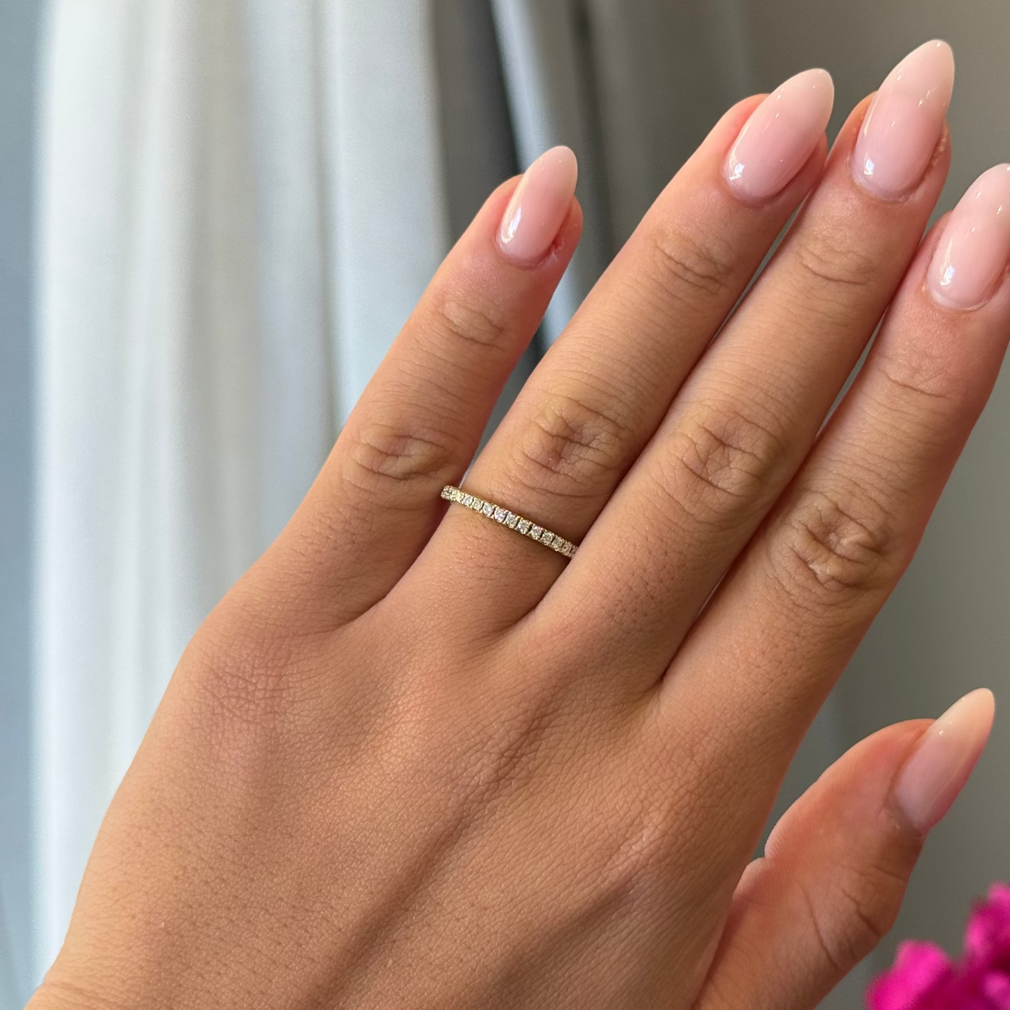 Bagnoli Design 1.50mm Natural Diamond Wedding Band