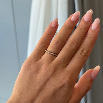 18ct Rose Gold Sophie Design Natural Diamond Wedding Band