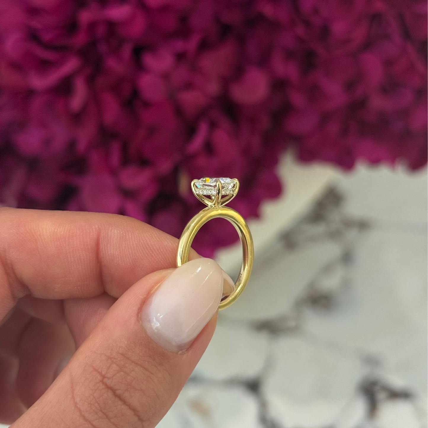 1.50ct Cushion Cut Lab Grown Audrey Design