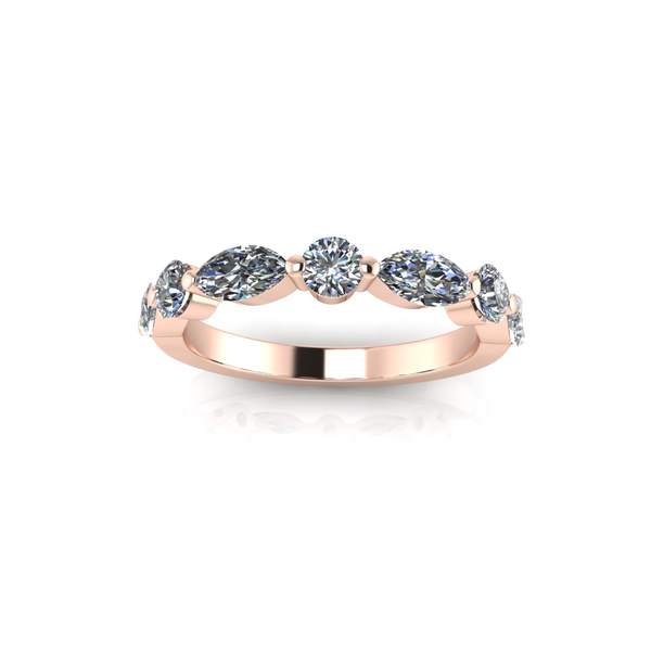 Ivy Natural Diamond Wedding Ring