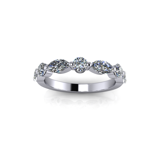 Ivy Natural Diamond Wedding Ring